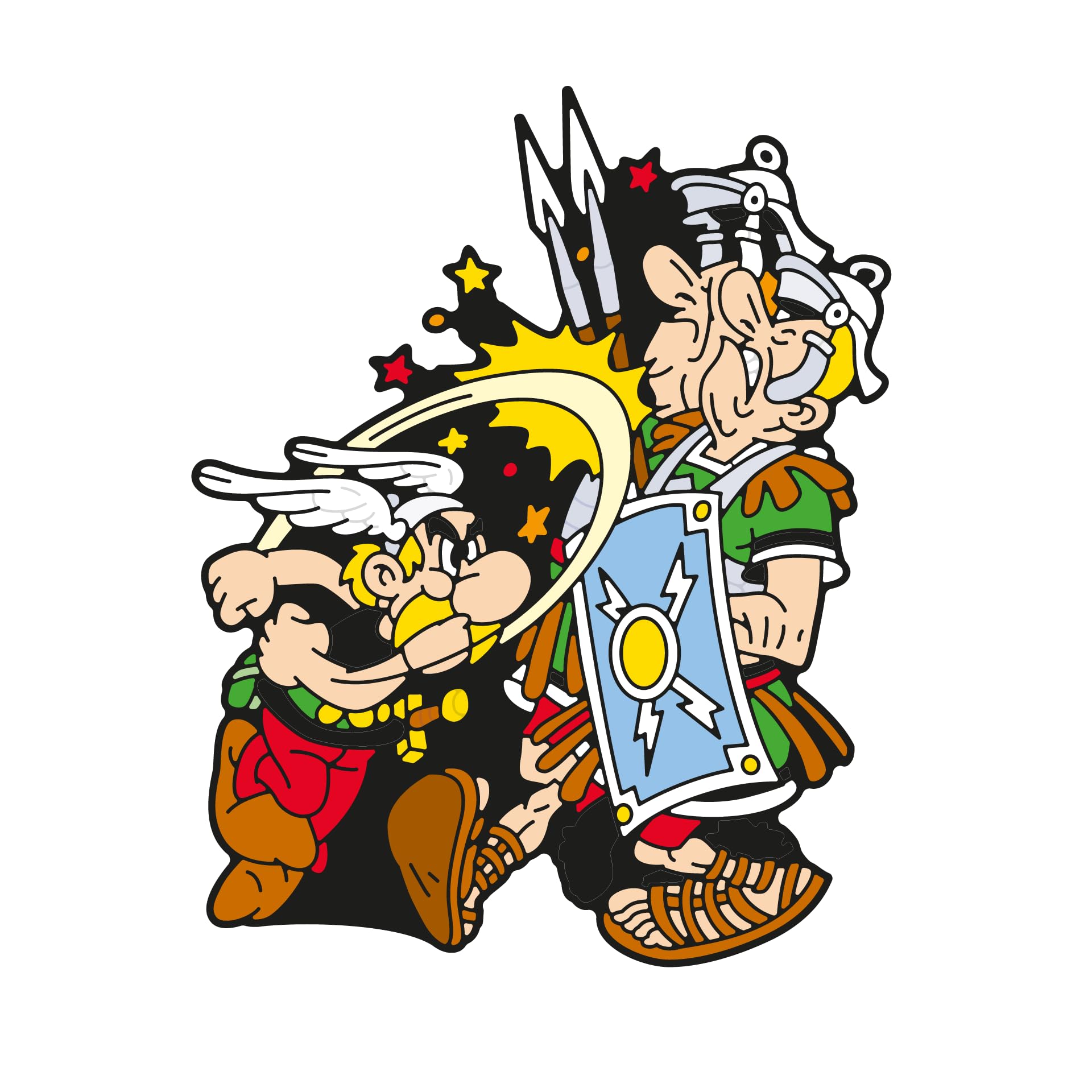 Plastoy Asterix Le GAULOIS Multi-Injected Magnet