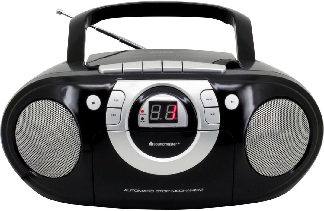 Soundmaster Scd5100Sw: Cd Boombox With Radio And Cassette Player