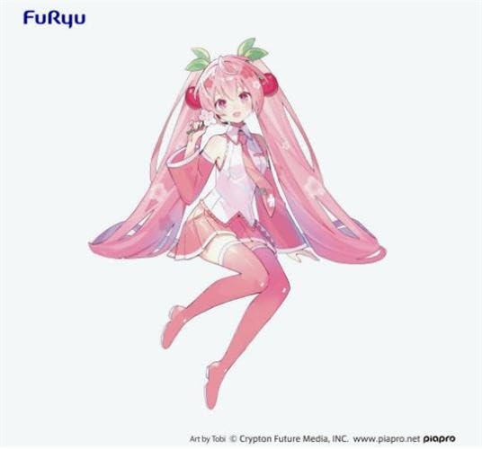 Hatsune Miku Noodle Stopper statuette PVC Sakura Miku 2024 15 cm