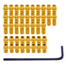 DMR - Flip Pin Set for Vault Pedal - 44pcs - Gold