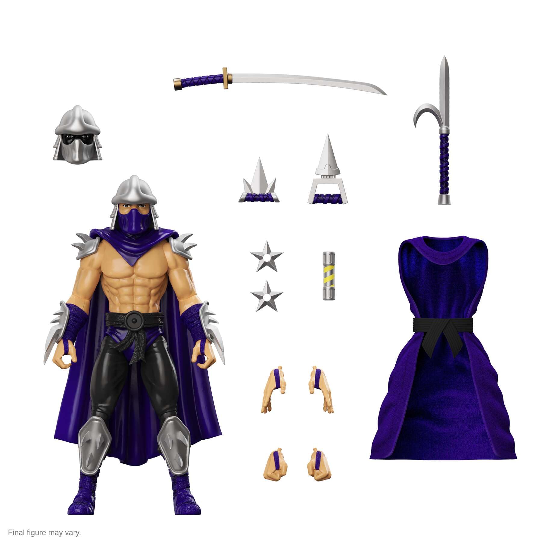 Teenage Mutant Ninja Turtles ULTIMATES! Wave 8 - Shredder (Silver Armor