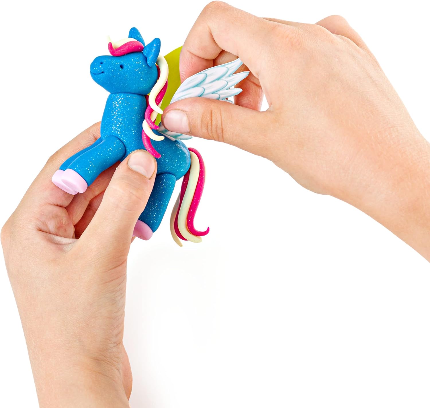 STAEDTLER 8034 19 LZ03 FIMO Kids Form&Play Playtime & Modelling Polymer Clay Set - "Unicorn" (Pack of 4 Blocks, Stickers, Modelling Tools & Background Scene
