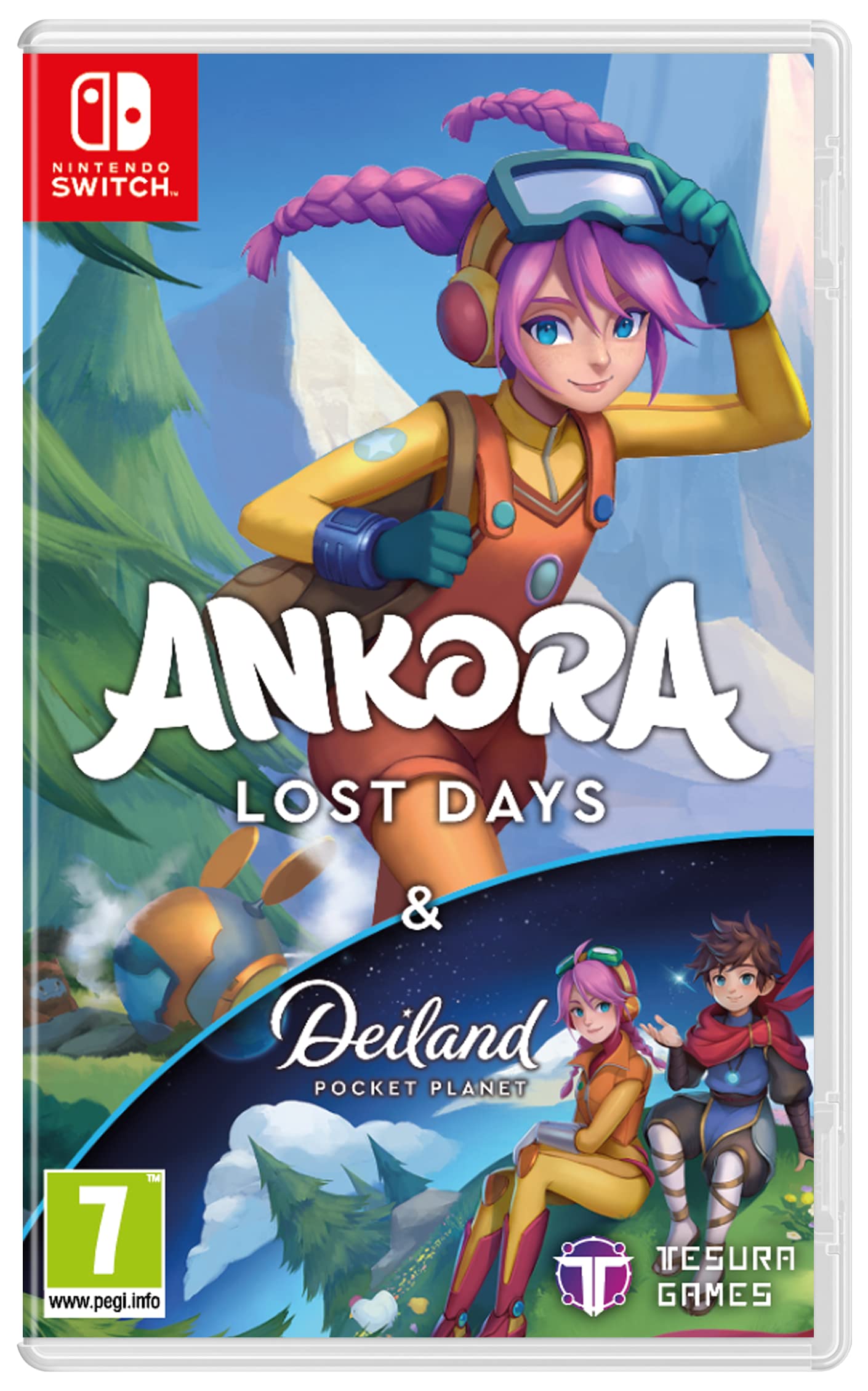 TESURA GAMES Lost Days & Deiland Pocket Planet Nintendo Switch Europese uitgave voorbestelbaar vanaf 31 maart 2023