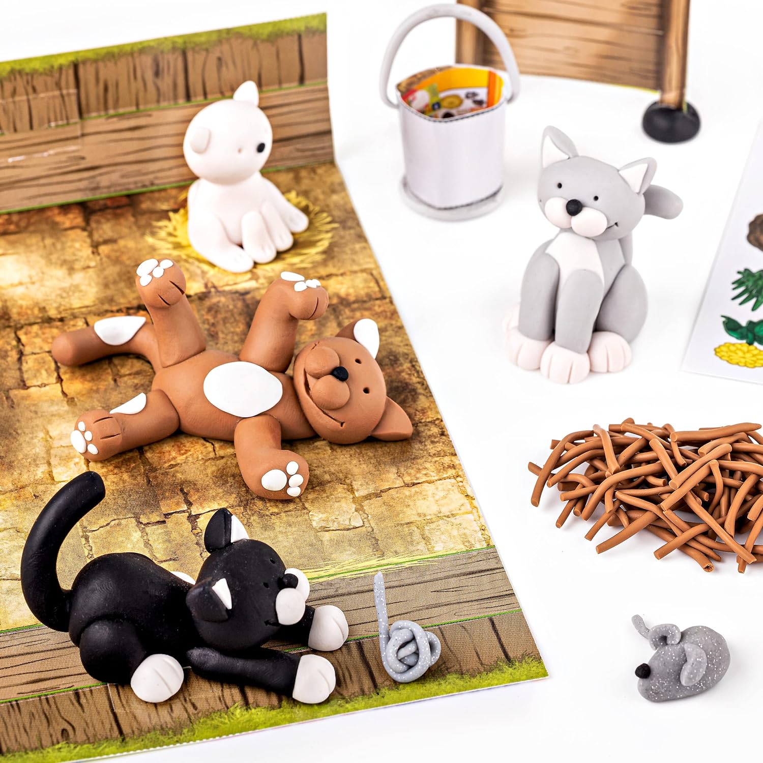 Staedler 8304 Spielset "Fimo Cat", 16 LZ