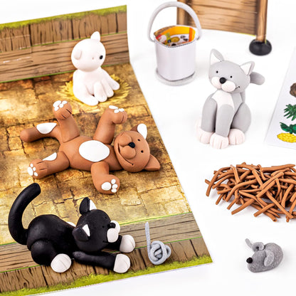 Staedler 8304 Spielset "Fimo Cat", 16 LZ