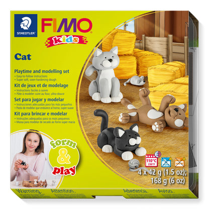 Staedler 8304 Spielset "Fimo Cat", 16 LZ