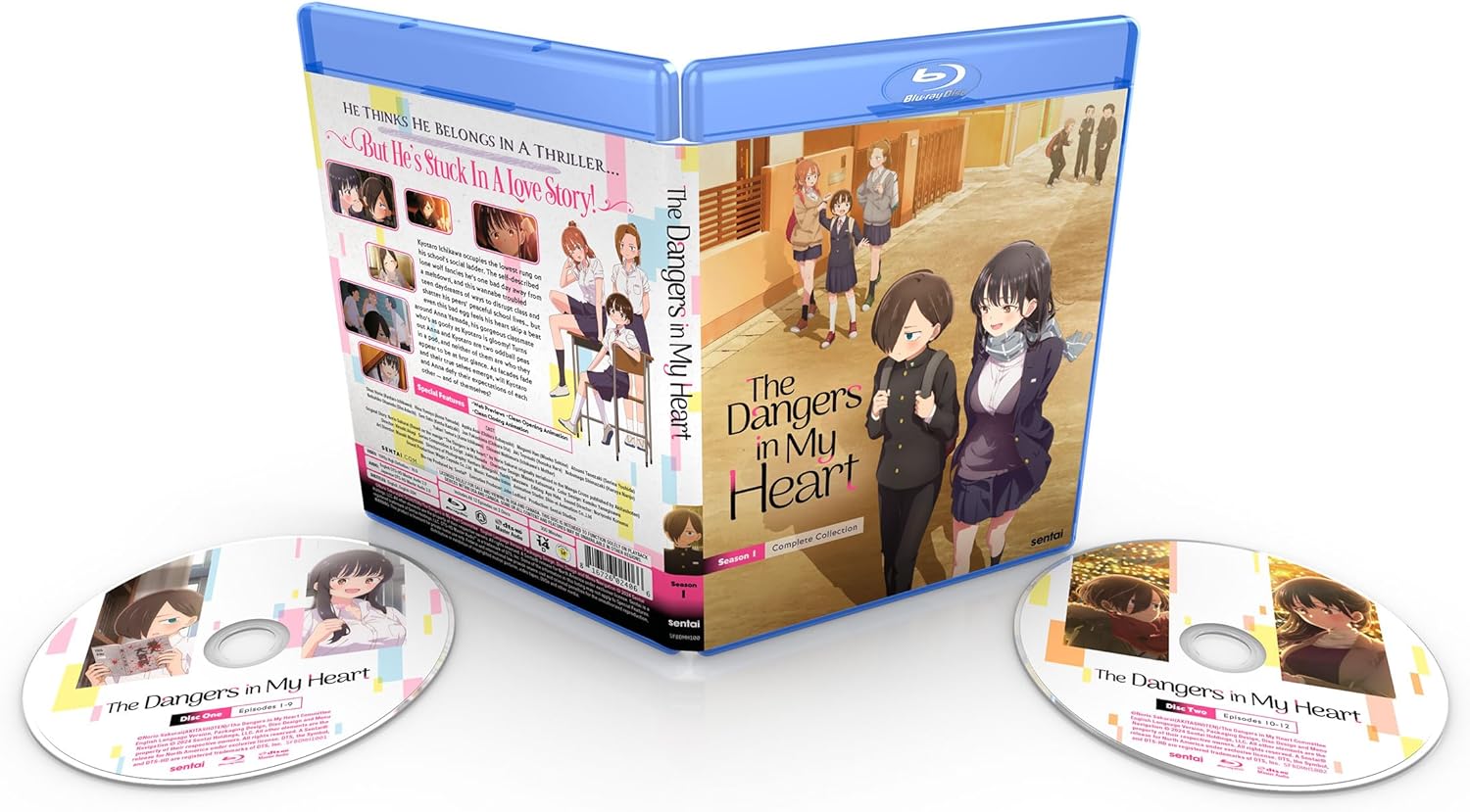 Blu-Ray Dangers In My Heart: Season 1 (2 Blu-Ray)
