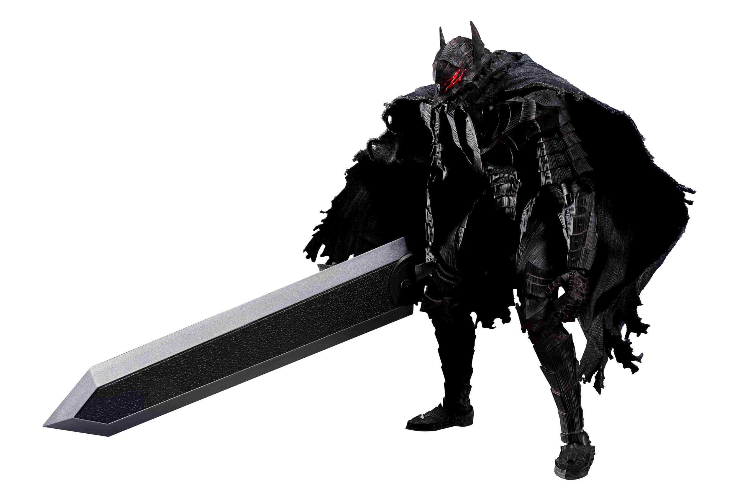 S.H. Figuarts Berserk Guts (Berserk Armor) - Passionate - Approx. 6.3 inches (160 mm), ABS, PVC & Fabric, Pre-painted Action Figure