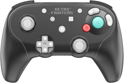 Retro Fighters BattlerGC Wireless 2.4G Controller Black - Gamecube, Game Boy Player, Switch & PC Compatible