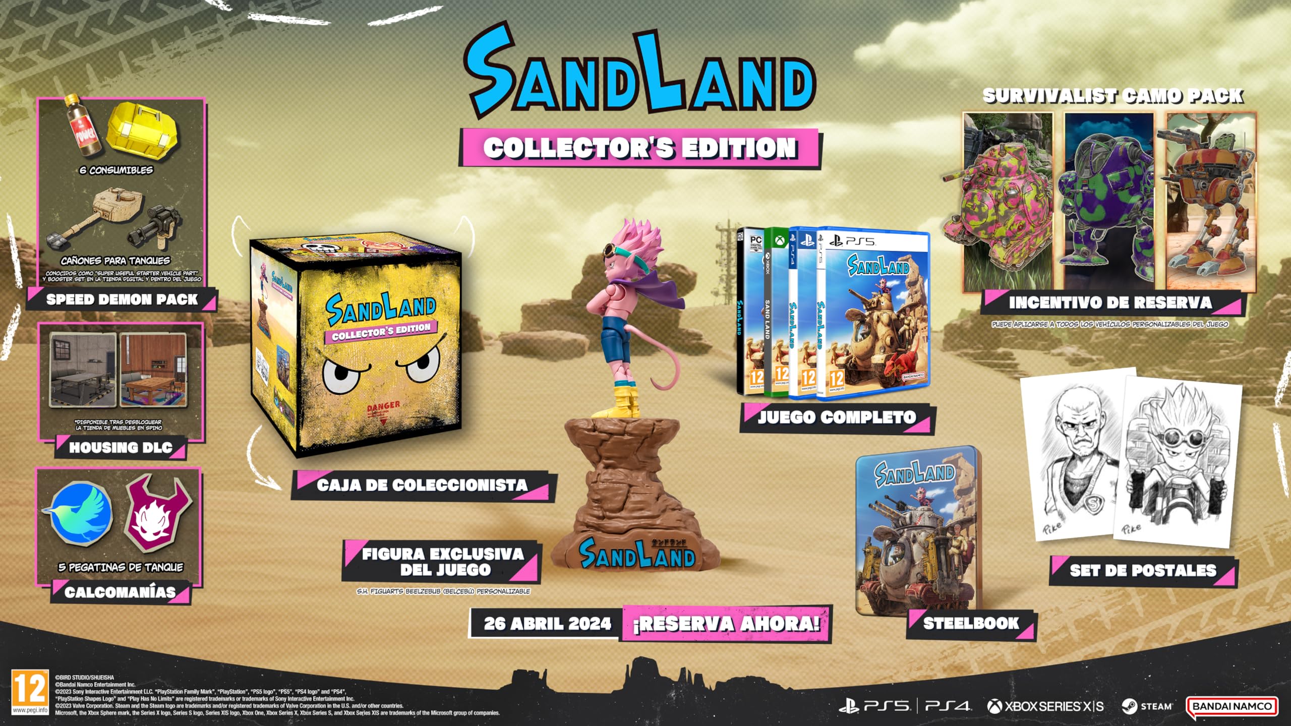 SAND LAND COLLECTOR PS4