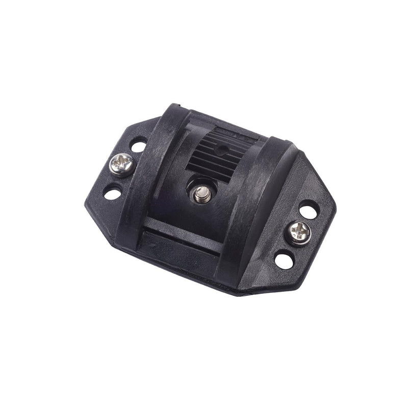 Niterider Hardshell Helmet Stick-On Mount (Stick Or Bolt-On Pro Series Headlight) Black