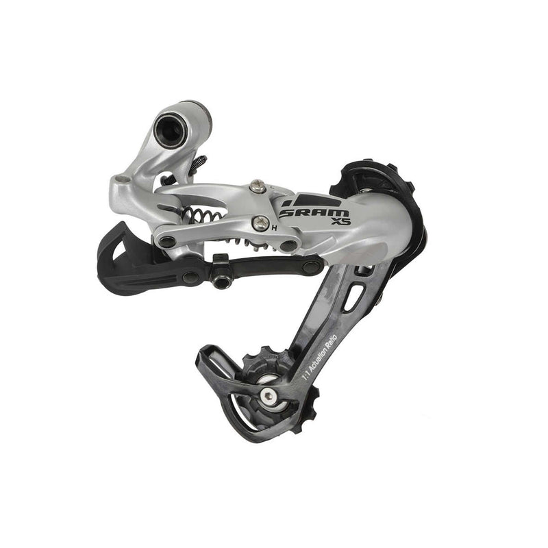 SRAM X5 Rear Derailleur (8-9Speed) Medium Cage Silver Silver 8/9Speed Medium
