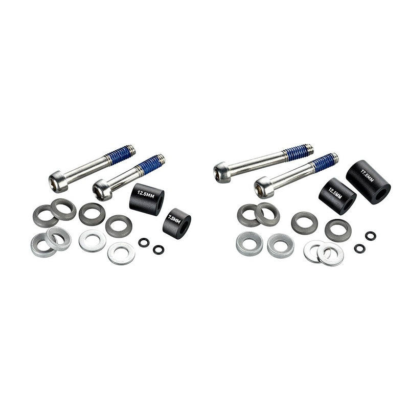 Avid Post Spacer Set 20 S (Front 180/Rear 160) Inc. Stainless Caliper Mounting Bolts (Cps & Standard)