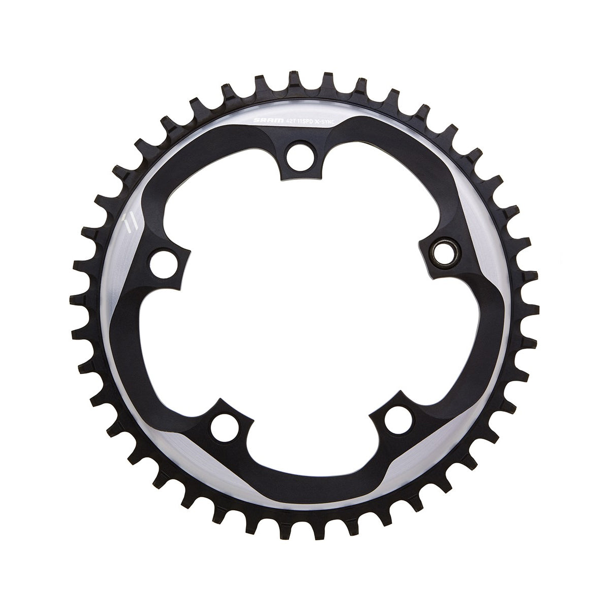 Sram Road 38T X-Sync force1 Chain Ring 11 Speed 110 Aluminium BB30 or GXP - Argon Grey