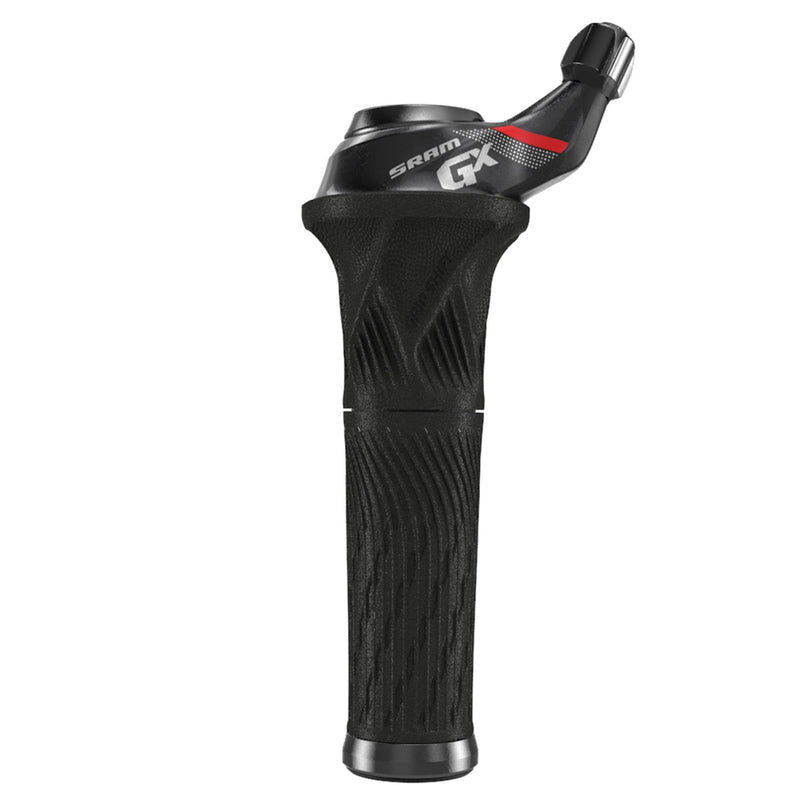 SRAM Shifter GX Grip Shift 11 Speed Rear With Locking Grip Red Red 11 Speed