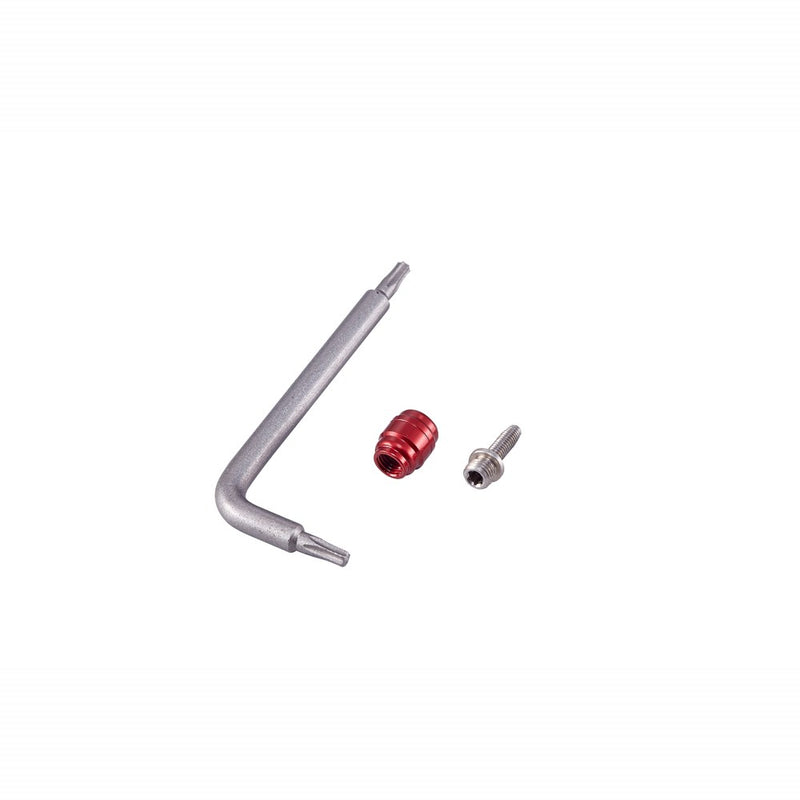 SRAM Spare Disc Brake Spare Lever Hydraulic Disc Brake Hose Fitting Kitincludes 50 Threaded Hosebarbs 50 Red Comp Fittings, 1 T8Torx) Qty 50