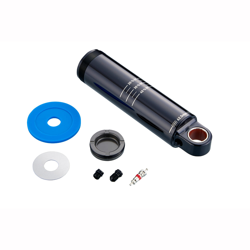 RockShox Deluxe/Super Deluxe Standard Amortisseur à œillets Fast Black Black/IFP 62,5 mm Course (65 mm + 2,5 mm Entretoise