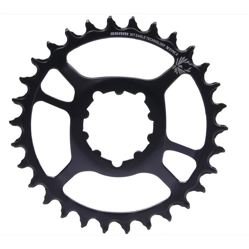 SRAM Chain Ring X-Sync 2 Steel Direct Mount 6mm Offset Eagle Black 32T