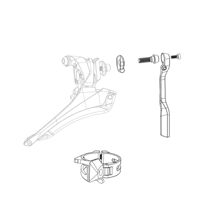 SRAM Spare Front Derailleur Spare Parts Kit Red Etap Axs