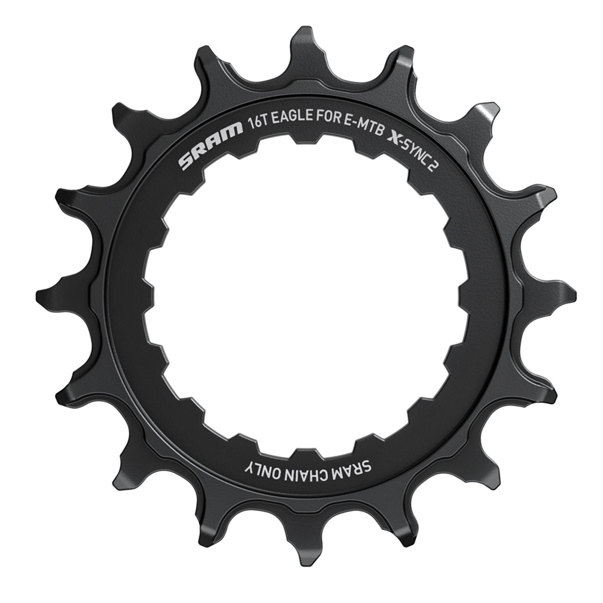 SRAM Chain Ring X-Sync 2 Eagle Bosch Direct Mount Black 16T 16T