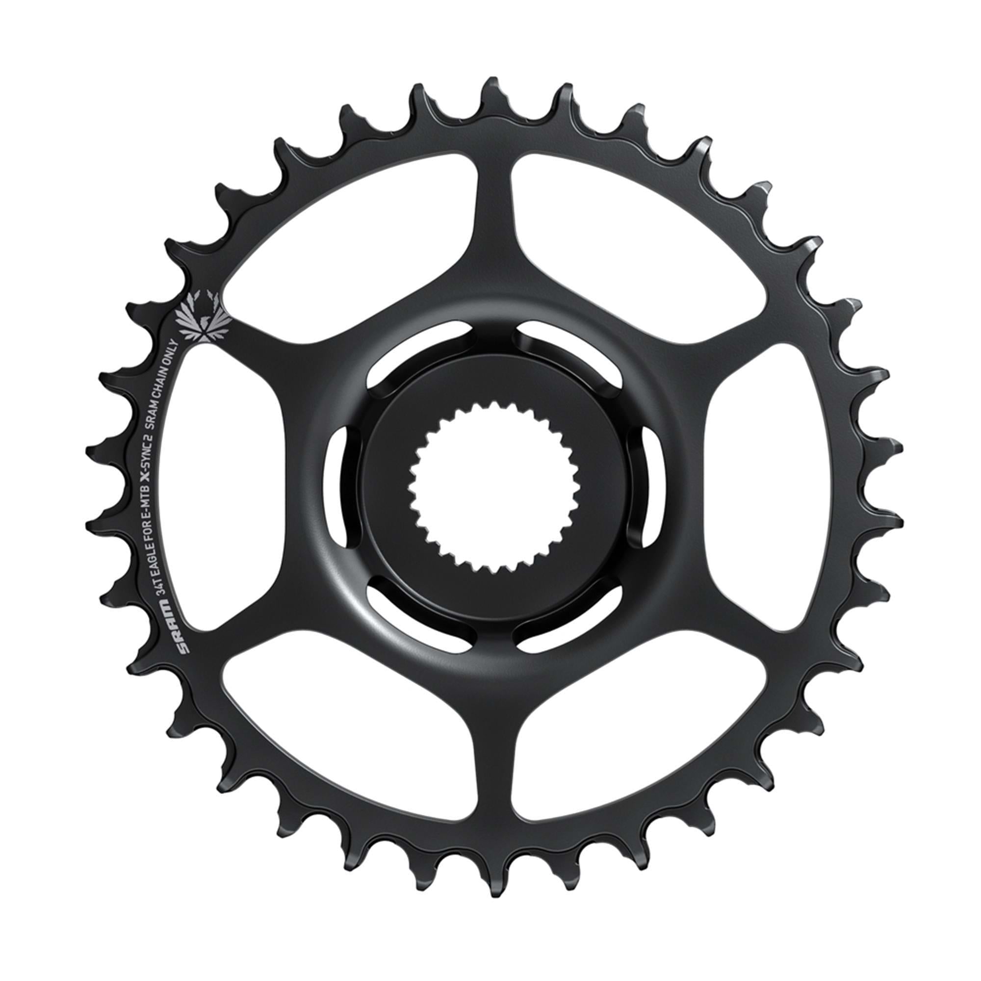 SRAM Chain Ring X-Sync 2 Eagle Bosch Direct Mount Black 34T 34T