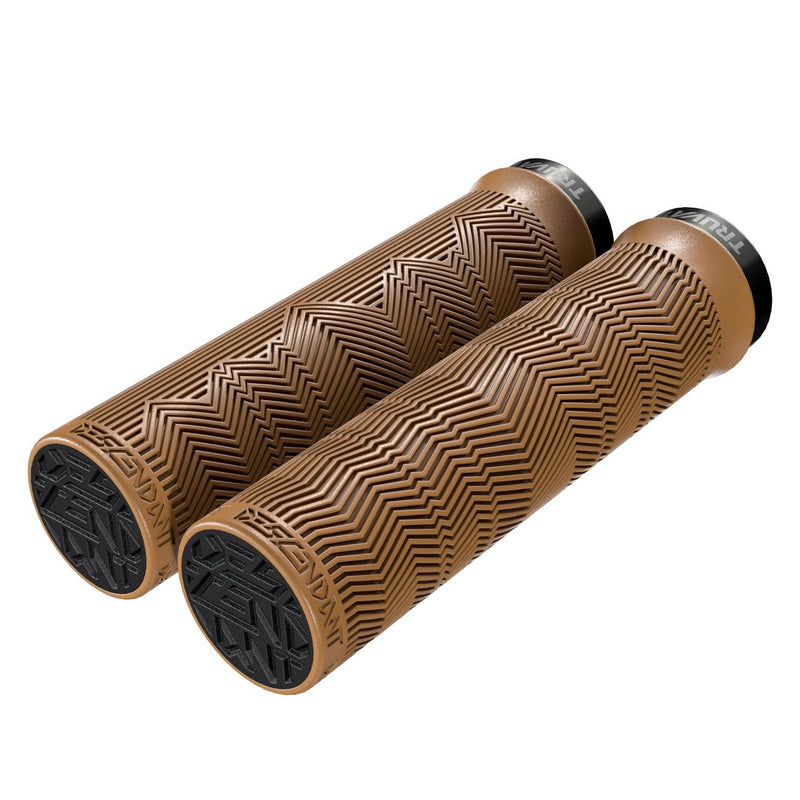 Truvativ Descendant Grips Single Locking Gum 133Mm