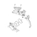 SRAM Spare Disc Brake Lever Assembly Aluminum Lever (Assembled, No Hose, Includes Barb & Olive) G2 Rs (A2) Diffusion Black Anodized