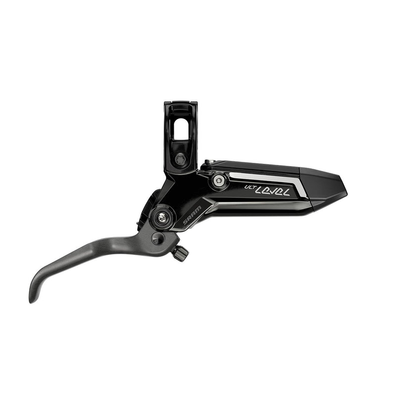 SRAM Disc Brake Level Ultimate Stealth 2 Piston Carbon Lever, Ti Hardware, Reach Adj, Front Hose (Includes Mmx Clamp, Rotor/Bracket Sold Separately) C1 Black Ano 950Mm
