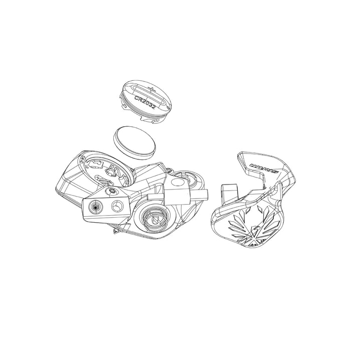 SRAM Electronic Controller Pod Axs Ultimate mmx Clamp (Including Clamp And Torx T25 Screw) 2023