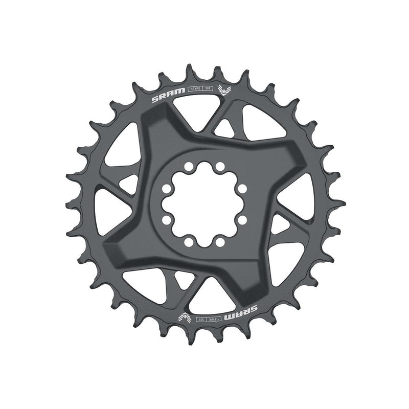 SRAM Chain Ring T-Type Direct Mount 3mm Offset Eagle (Including 8 Bolts) Dark Polar GX D1 Dark Polar Grey 30T