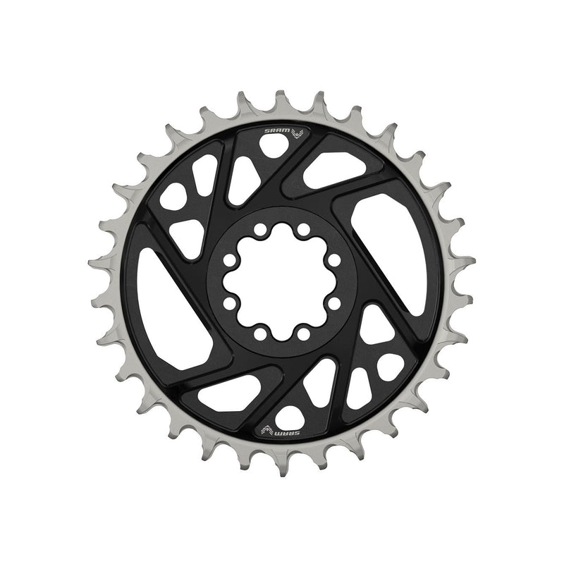 SRAM Chain Ring T-Type Direct Mount 3mm Offset Eagle (Including 8 Bolts) Xx D1 2023 Black 36T