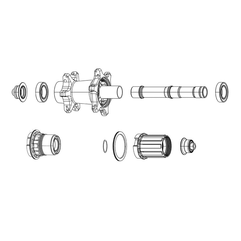 Zipp Hub Bearings Front Zm2Sl