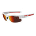 Tifosi Shutout Single Lens Sunglasses 2021 Matte White/Red