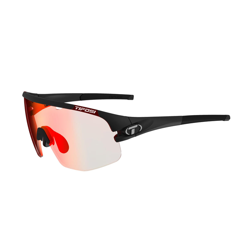 Tifosi Sledge Lite Fototec Single Lens Sunglasses 2021 Matte Black/Clarion Red