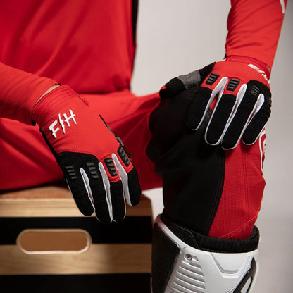 Fasthouse Bronx Gloves 2021 Red/Black 2XL