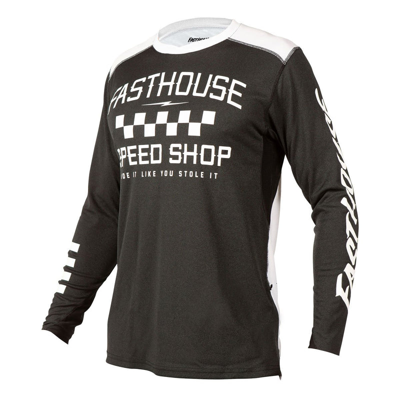 Fasthouse Alloy Roam Jersey Ls 2021 Heather Black M