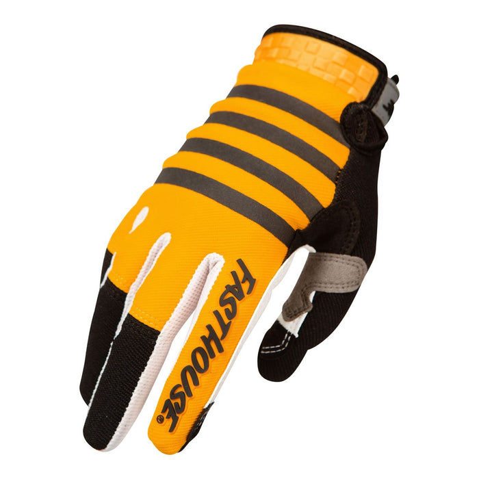 Fasthouse Speed Style Striper Gloves 2021 Yellow/Black XL