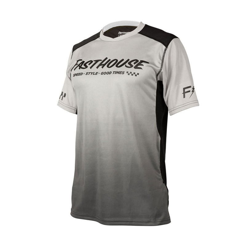 Fasthouse Alloy Slade Youth Jersey Ss 2021 Grey/Black Ym