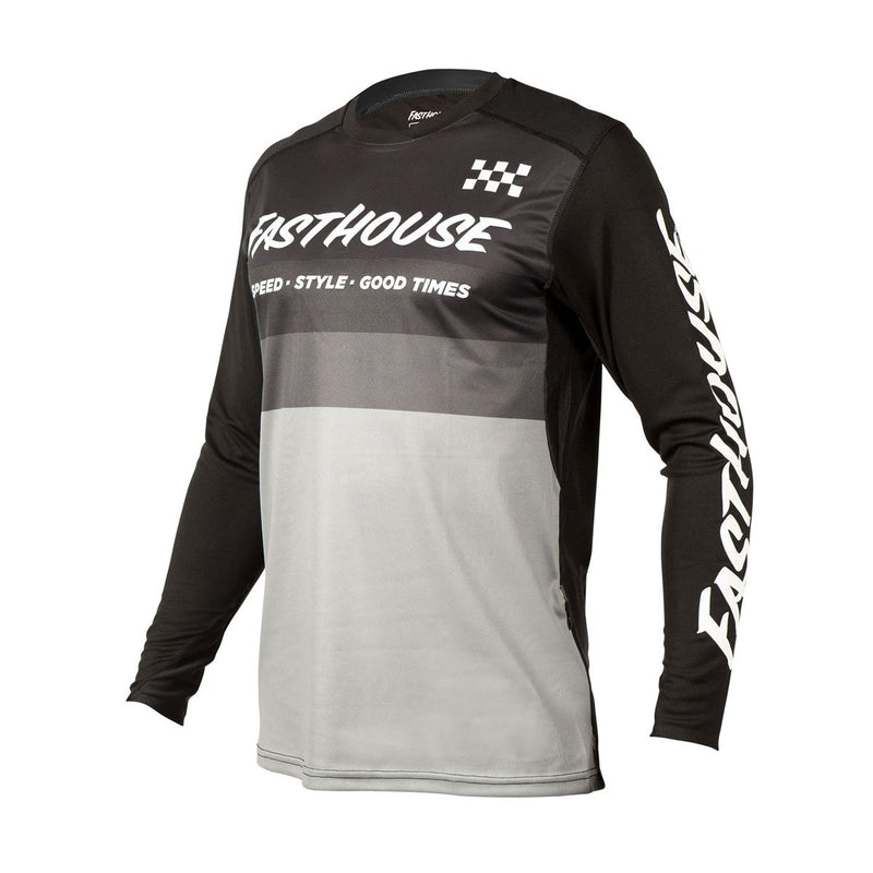 Fasthouse Alloy Kilo Youth Jersey Ls 2021 Black/Grey Ym