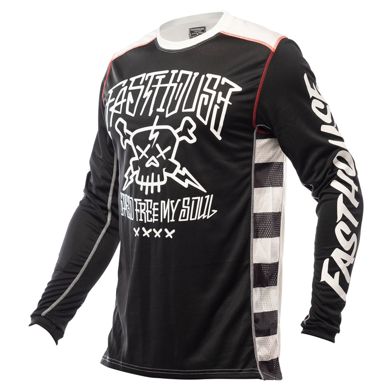 Fasthouse Grindhouse Akuma Long Sleeve Jersey 2021 Black M
