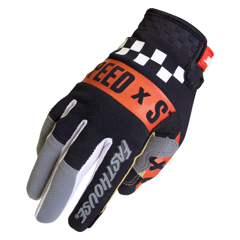 Fasthouse Speed Style Domingo Gloves 2021 Gray/Black XL