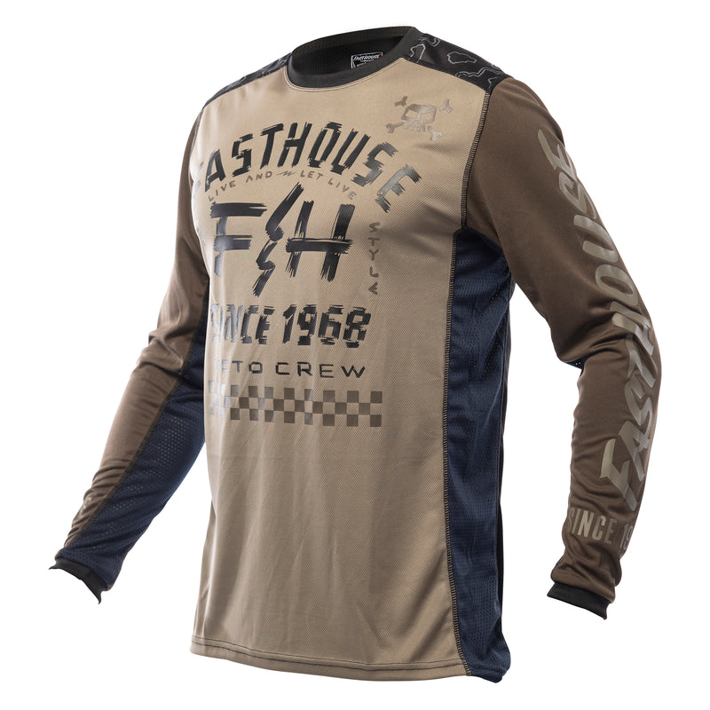 Fasthouse Off-Road Long Sleeve Jersey 2021 Moss/Black M