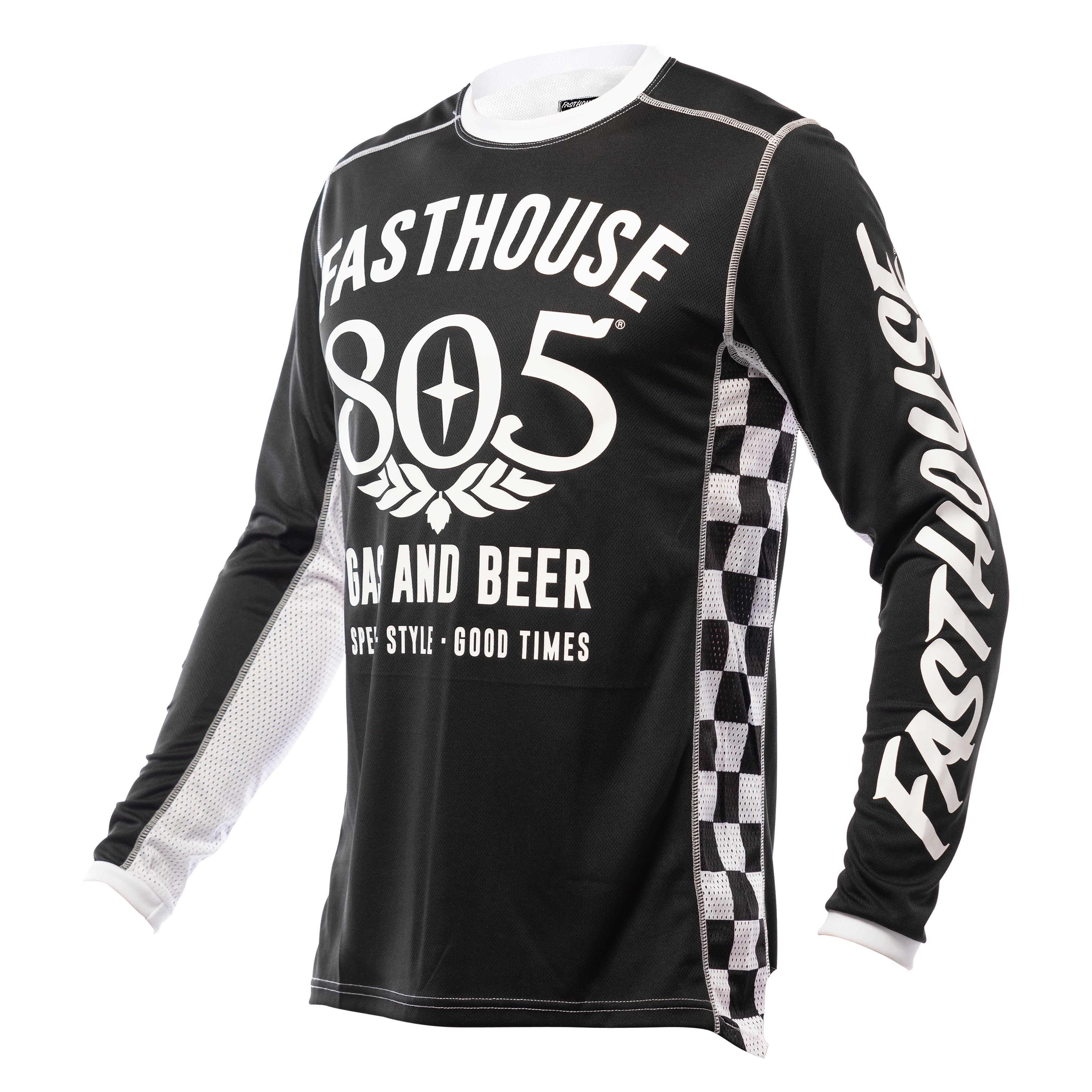Fasthouse Grindhouse 805 Long Sleeve Jersey Black 2XL