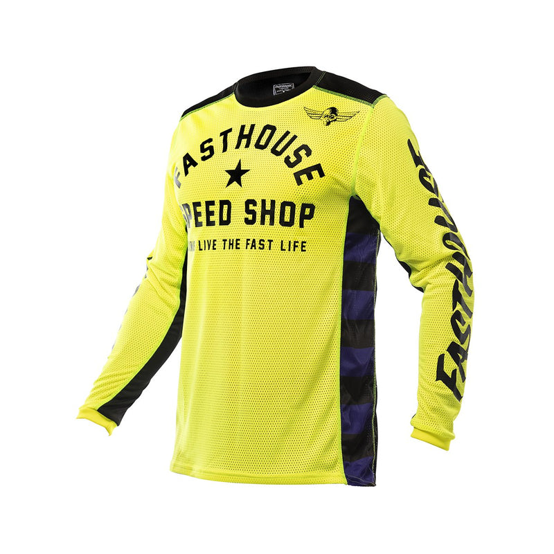 Fasthouse Youth Original Air Cooled Long Sleeve Jersey 2021 High Viz Ys