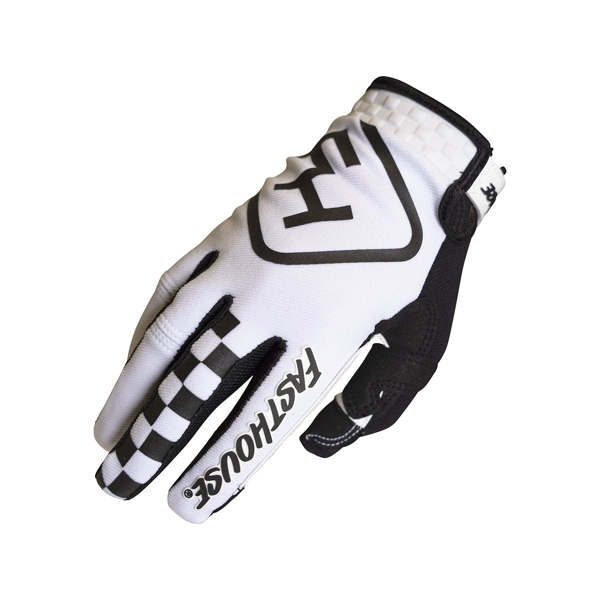 Fasthouse Youth Speed Style Legacy Gloves 2021 White/Black Ym