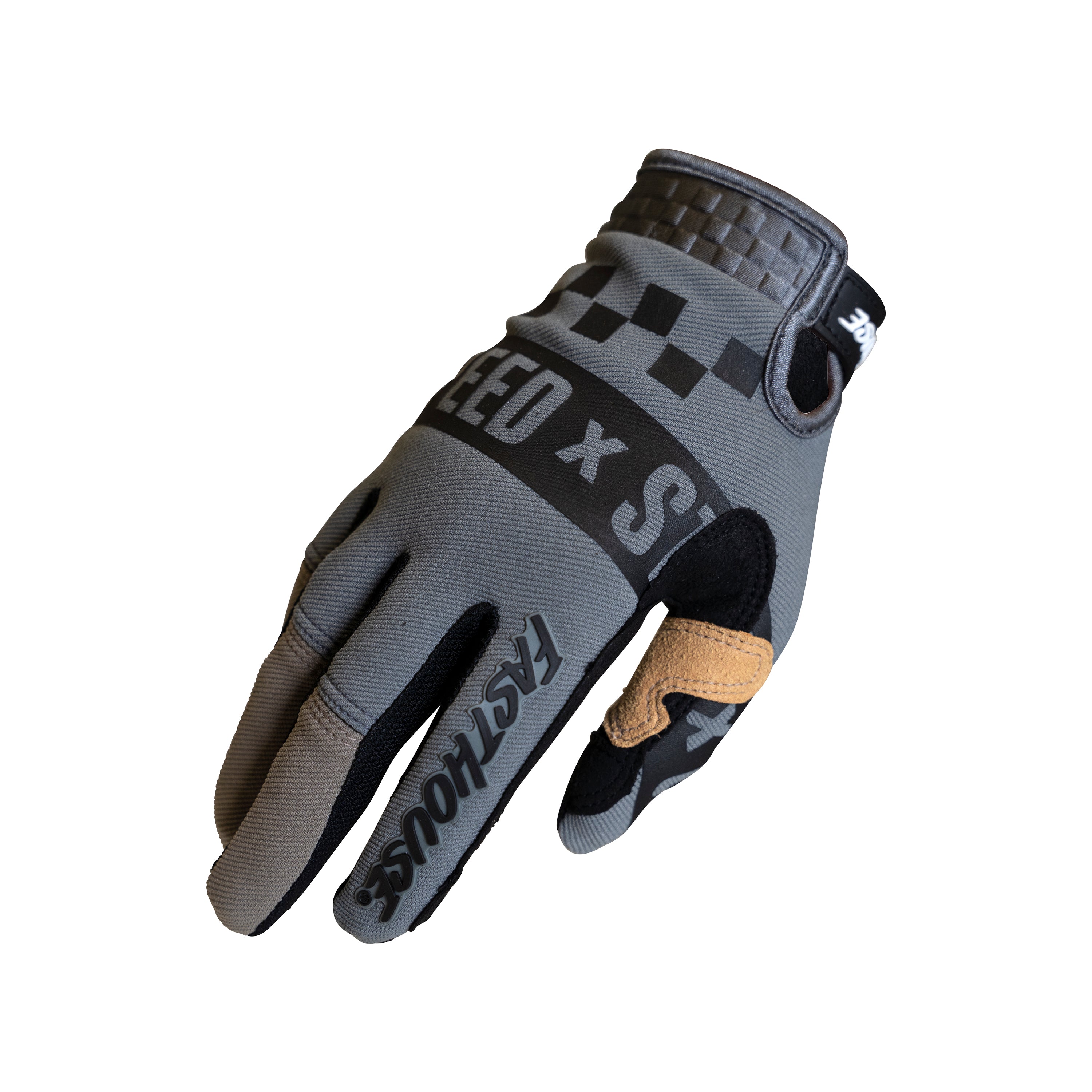 Fasthouse Youth Speed Style Domingo Gloves 2021 Black/Moss Ym