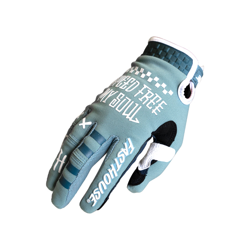 Fasthouse Youth Speed Style Akuma Gloves 2021 Indigo Ys