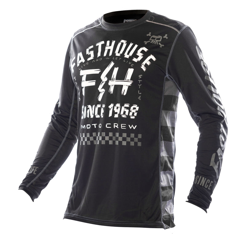 Fasthouse Off-Road Long Sleeve Jersey 2021 Black/White L