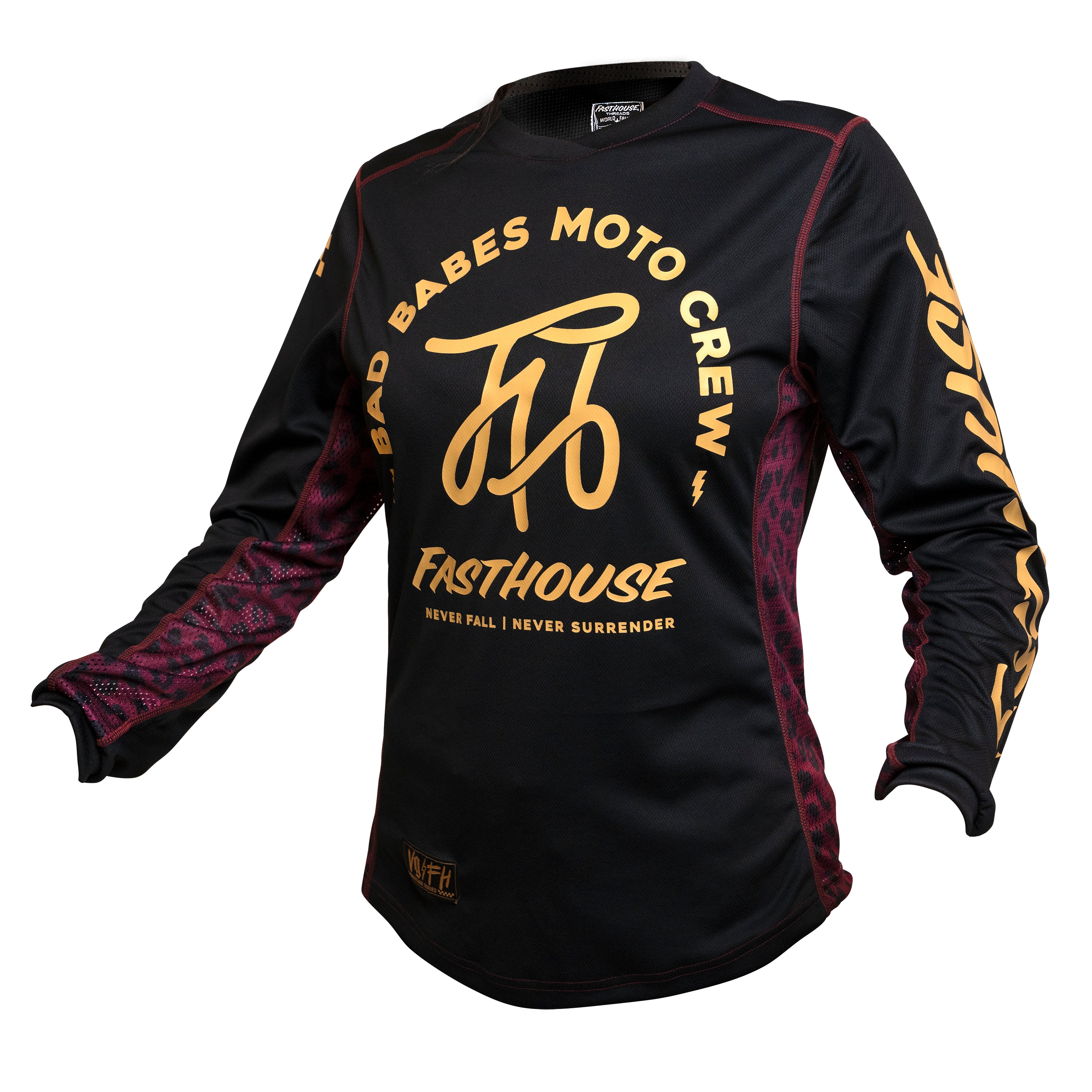 Fasthouse Women's Grindhouse Golden Script Jersey