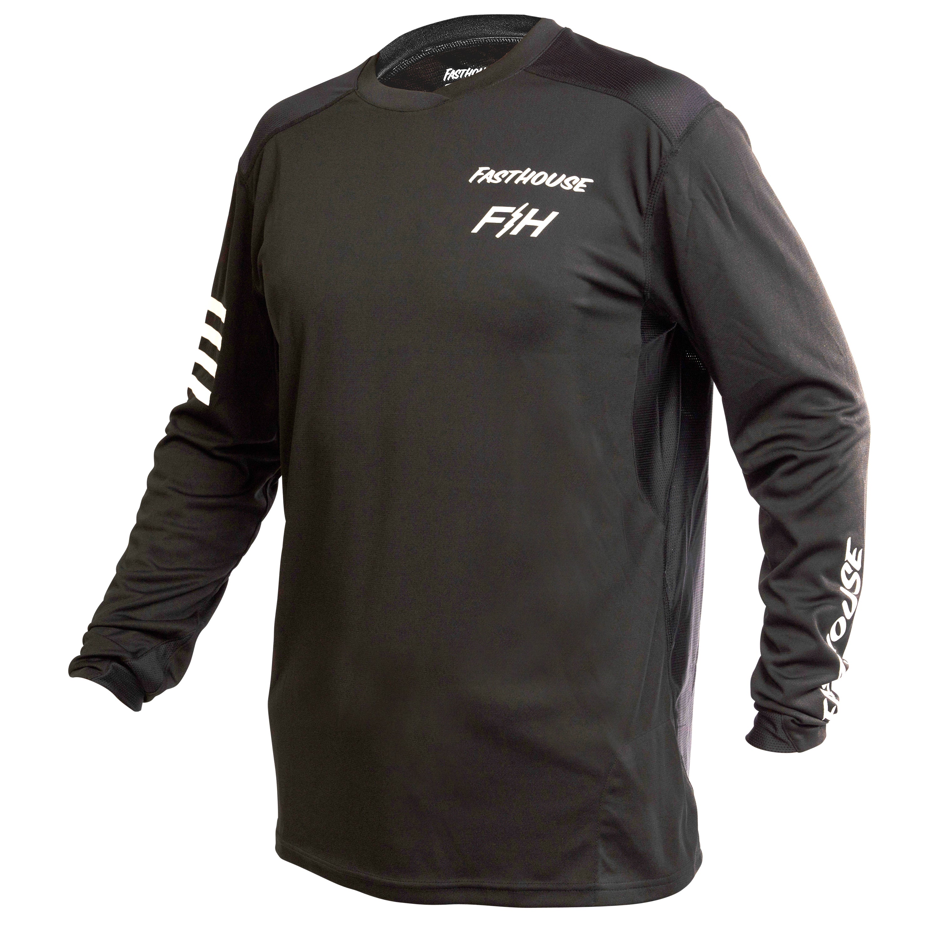 Fasthouse Alloy Rally Long Sleeve Jersey 2022 Black M